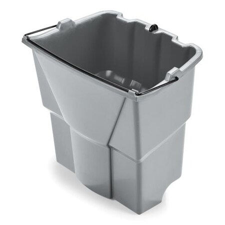 Rubbermaid 18 qt Gray Executive WaveBrake Dirty Water Mop Bucket Insert 2064905